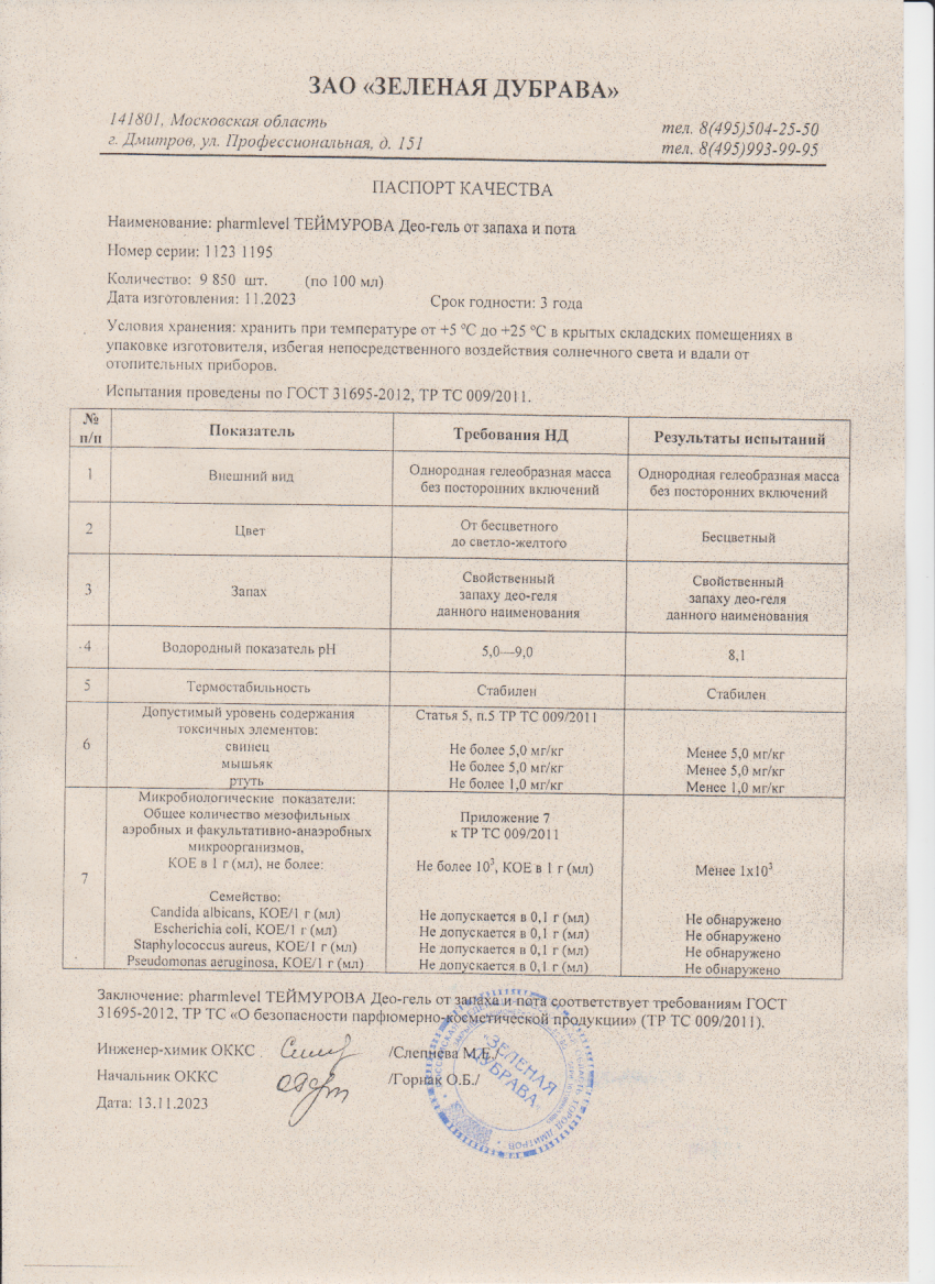 Паспорт №112023